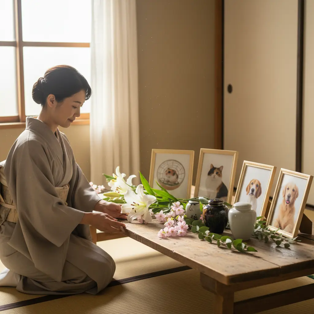 サイズ別・種類別に見るペット葬儀費用の相場