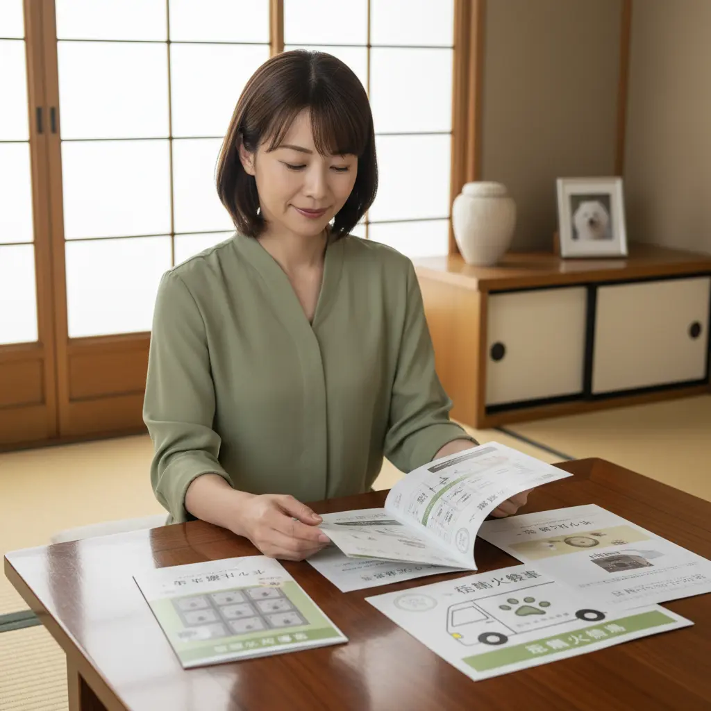 依頼先別に見るペット葬儀費用と特徴