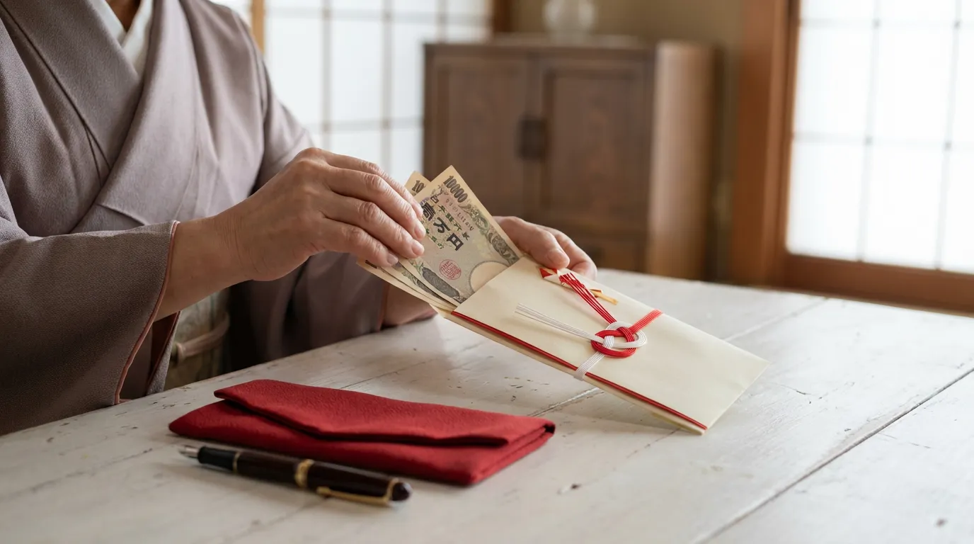 ご祈祷 のし袋へのお札の入れ方・包み方と袱紗での持参マナー