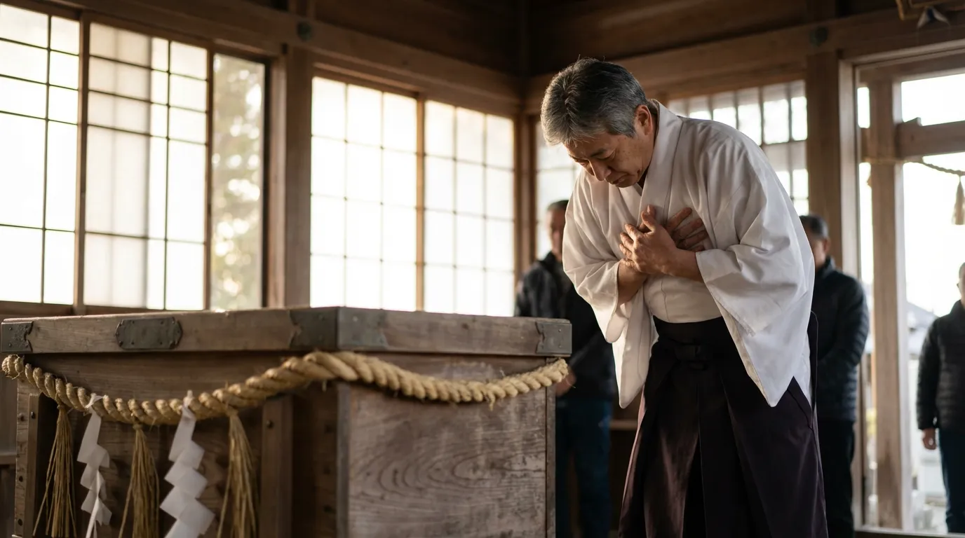 ご祈祷中の作法と拝礼マナー