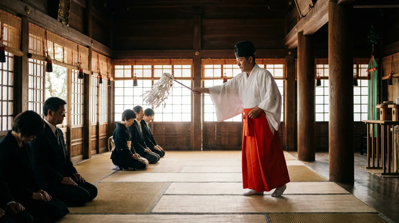 神社でのご祈祷の流れと作法